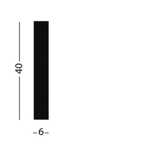 HDM Afdeklijst XL Candela Wit - lijstwerk - 260 cm