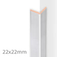 HDM Kniklijst Vision Grey - lijstwerk - 260 cm