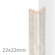 HDM Kniklijst White Wash - lijstwerk - 260 cm