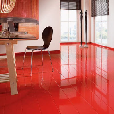 HDM Wellness SG Plank Color Red - vloer - 1294x185x7,7 mm
