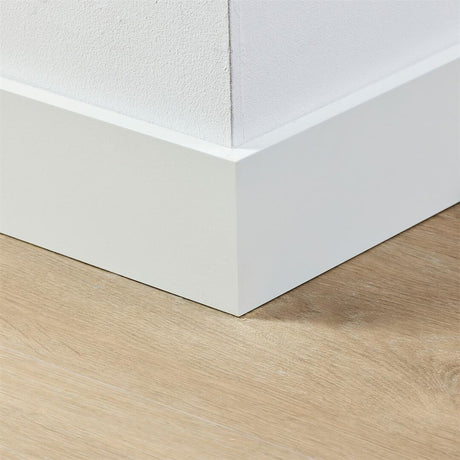 GOAT plint - Gelakt wit 9010 M - lijstwerk - 240 cm