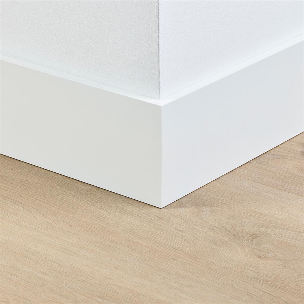 GOAT plint - Gelakt wit 9010 XL - lijstwerk - 240 cm