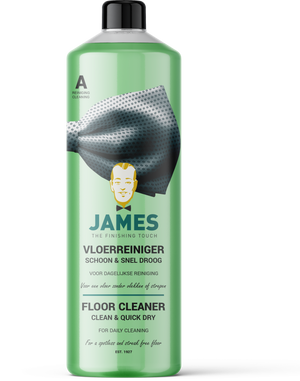 James vloerreiniger schoon & snel droog