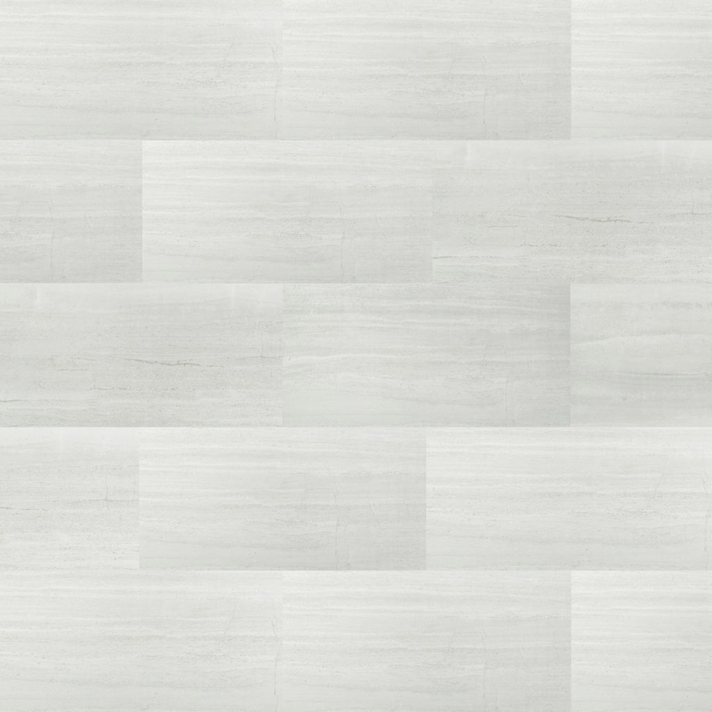 Aqua-step SPC Aqua click tiles dundee - wand en vloer - grijs - 610x305x4 mm