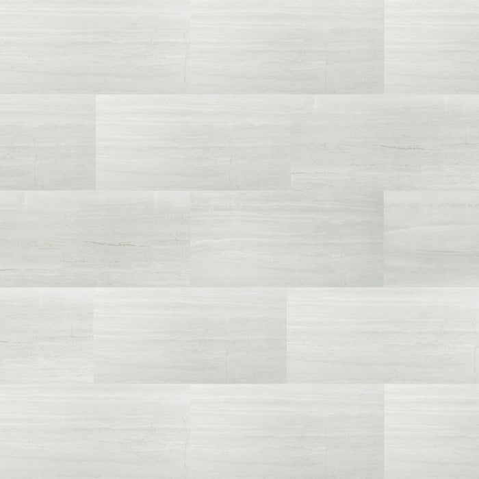 Aqua-step SPC Aqua click tiles dundee - wand en vloer - grijs - 610x305x4 mm