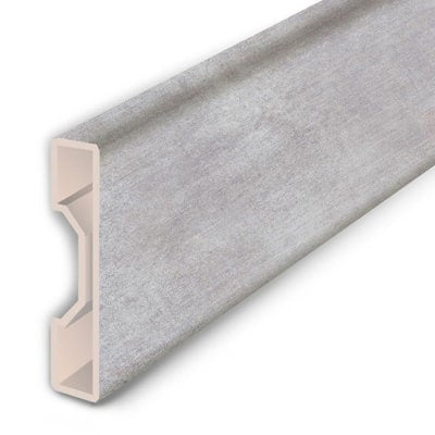 HDM PVC plint beton loft - PVC - lijstwerk - 2350 mm