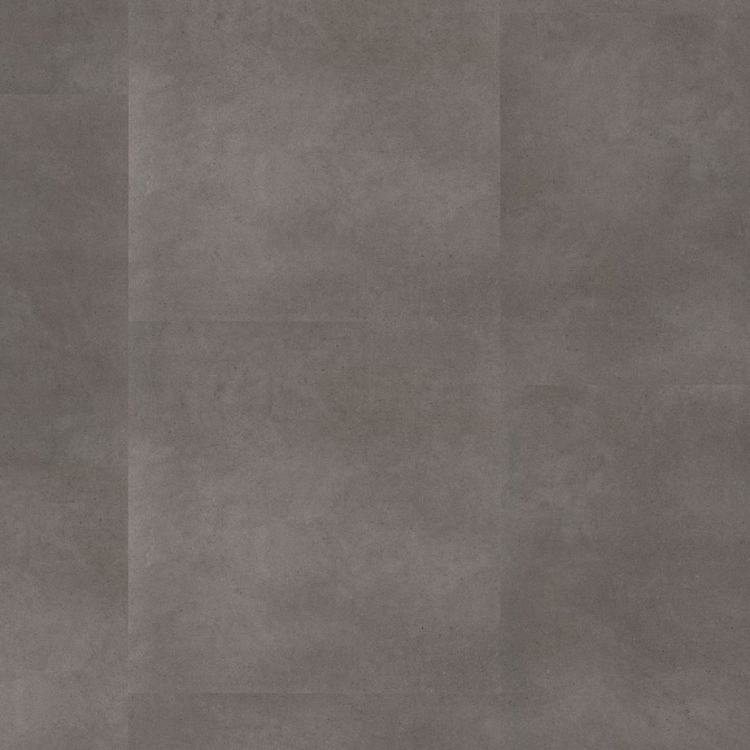 Topview van Ambiant Baroso dryback Grey vloer in grijs met tegel motief.