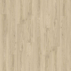 Topview van Moduleo Roots Blackjack Oak 22215 vloer in beige met rechte strook-motief