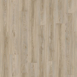 Topview van Moduleo Roots Blackjack Oak 22246 vloer in beige eiken met rechte strook-motief