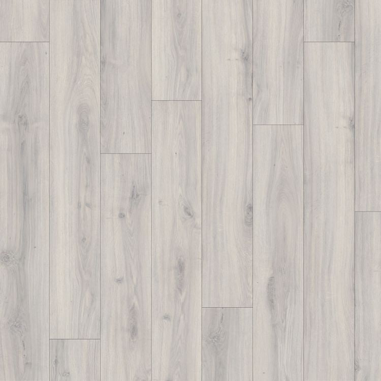 Topview van Moduleo Roots Classic Oak 24125 vloer in grijs eiken met rechte strook-motief