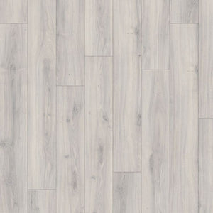Topview van Moduleo Roots Classic Oak 24125 vloer in grijs eiken met rechte strook-motief