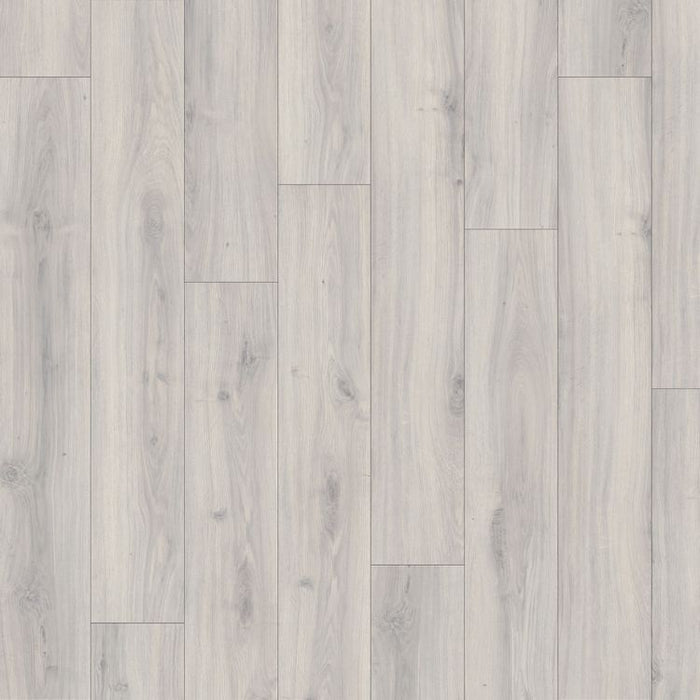 Topview van Moduleo Roots Classic Oak 24125 vloer in grijs eiken met rechte strook-motief