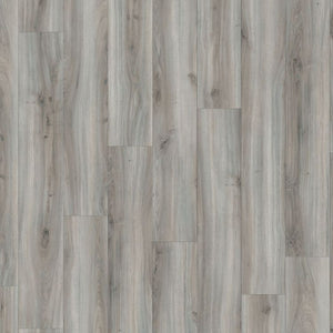 Topview van Moduleo Roots Classic Oak 24932 vloer in grijs eiken met rechte strook-motief