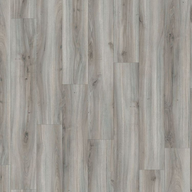Topview van Moduleo Roots Classic Oak 24932 vloer in grijs eiken met rechte strook-motief