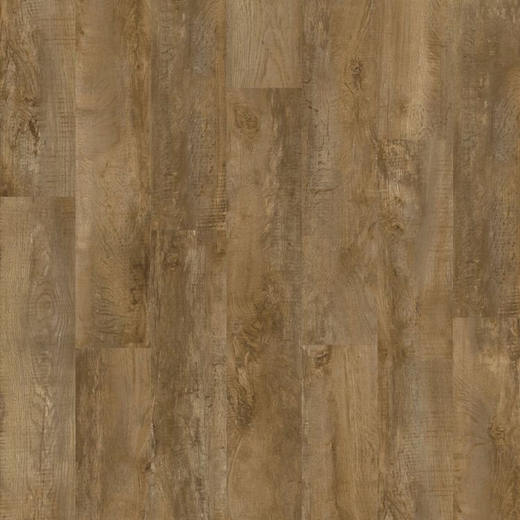 Topview van Moduleo Roots Country Oak 24842 vloer in eiken met rechte strook-motief