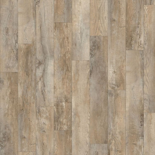 Topview van Moduleo Roots Country Oak 24918 vloer in naturel eiken met rechte strook-motief
