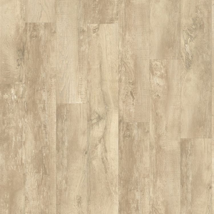 Topview van Moduleo Roots Country Oak 54225 vloer in licht eiken met rechte strook-motief