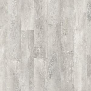 Topview van moduleo roots country oak 54932 vloer in licht grijs eiken met rechte strook-motief