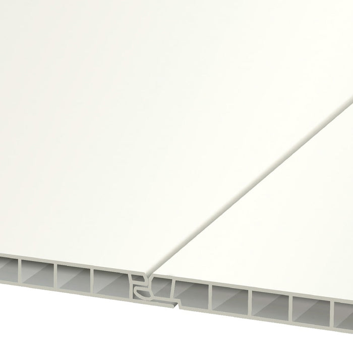 HDM Microvelling Roomwit - wand en plafond - 2600x250x10 mm