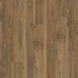 Topview van moduleo roots english walnut vloer in warm eiken met rechte strook-motief