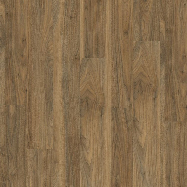 Topview van moduleo roots english walnut vloer in warm eiken met rechte strook-motief