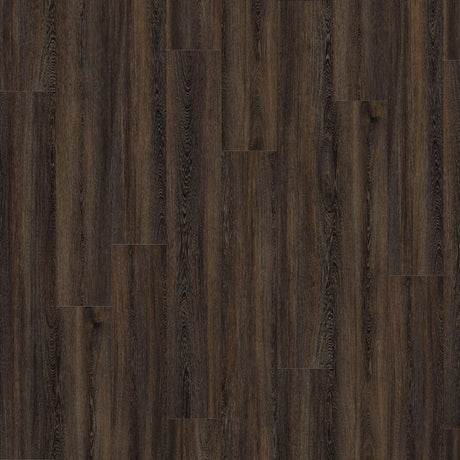 Topview van moduleo roots ethnic wenge 28890 vloer in donker beige met rechte strook-motief