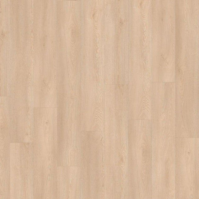 Topview van moduleo roots galtymore oak 86215 vloer in beige eiken met rechte strook-motief