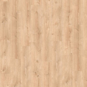 Topview van Moduleo Galway Oak 87245 vloer in beige eiken met rechte strook-motief