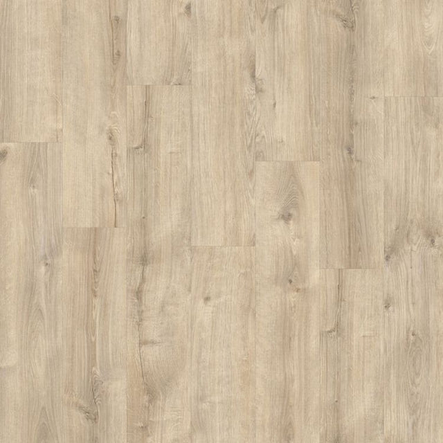 Topview van moduleo roots galway oak 87269 vloer in licht eiken met rechte strook-motief