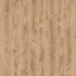 Topview van Moduleo Galway Oak 87275 vloer in donker beige eiken met rechte strook-motief