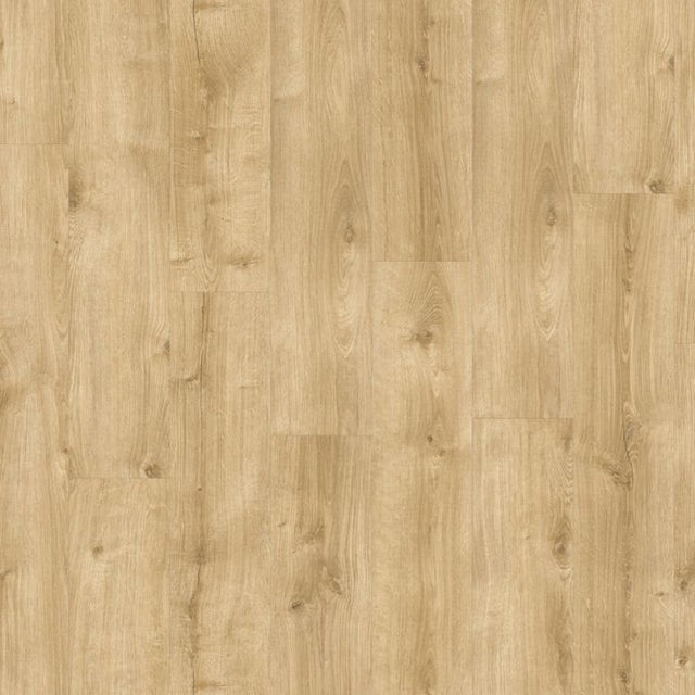 Topview van moduleo roots galway oak 87372 vloer in naturel eiken met rechte strook-motief