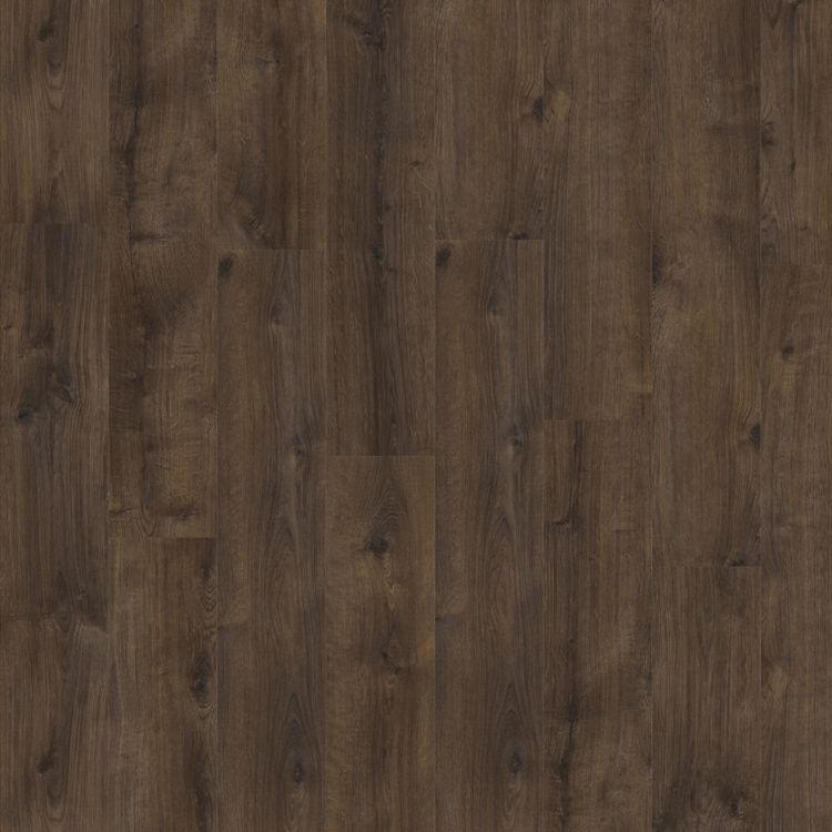 Topview van moduleo roots galway oak 87863 vloer in donker eiken met rechte strook-motief