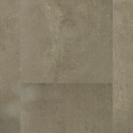 Topview van Hebeta Beton Design - Olive - 45,7 cm x 91,4 cm vloer in olijf met tegel motief.