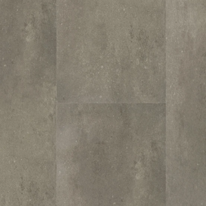 Topview van Hebeta Beton Design 38211 - Bruin grijs - 45,7 cm x 91,4 cm vloer in bruingrijs met tegel motief.