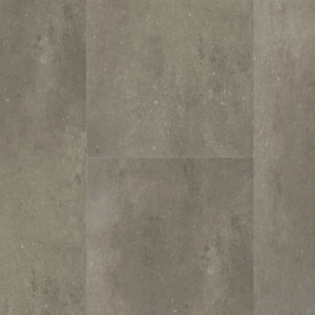 Topview van Hebeta Beton Design 38211 - Bruin grijs - 45,7 cm x 91,4 cm vloer in bruingrijs met tegel motief.