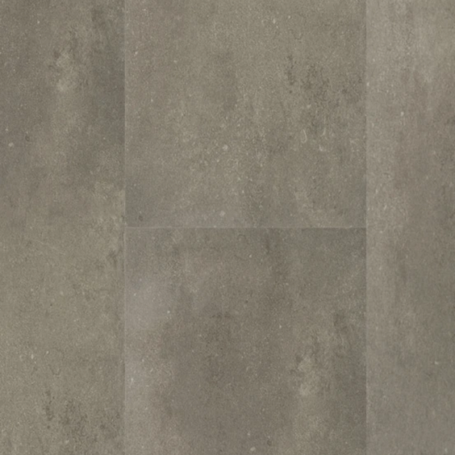 Topview van Hebeta Beton Design 38211 - Bruin grijs - 45,7 cm x 91,4 cm vloer in bruingrijs met tegel motief.