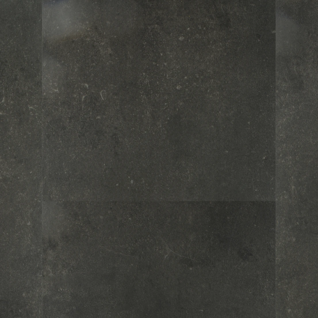 Topview van Hebeta Beton Design 57215 - Antraciet - 45,7 cm x 91,4 cm voer in donkergrijs met tegel motief.