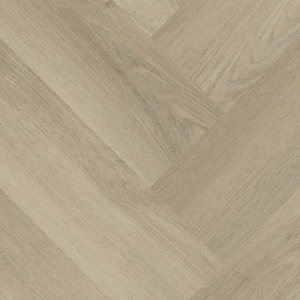Topview van Hebeta Charente Visgraat XL - Eiken naturel - 11,9 cm x 59,5 cm vloer in naturel eiken met visgraat motief.