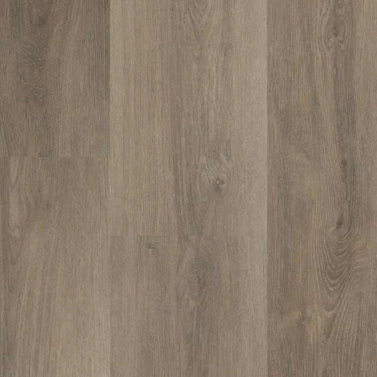 Topview van Hebeta Charente XL Plank - Eiken bruin - 24 cm x 152,2 cm in bruin eiken met rechte strook motief.