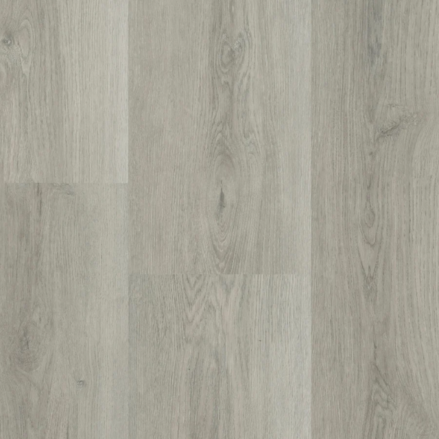 Topview van Hebeta Charente XL Plank - Eiken grijs - 25 cm x 153 cm in grijs eiken met rechte strook motief.