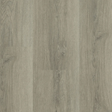 Topview van Hebeta Charente XL Plank - Eiken grijs bruin - 24 cm x 152,2 cm vloer in grijs bruin eiken met rechte strook motief.