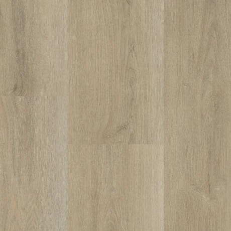 Topview van Hebeta Charente XL Plank - Naturel eiken bruin - 24 cm x 152,2 cm vloer in licht eiken met rechte strook motief.