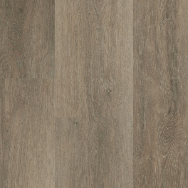 Topview van Hebeta Charente XL Plank 5461 - Eiken bruin - 25 cm x 153 cm vloer in eiken bruin met rechte strook motief.