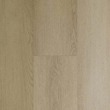 Topview van Hebeta Clermont XL Plank - Naturel eiken licht - 23,2 cm x 153,2 cm vloer in naturel eiken met rechte strook motief.