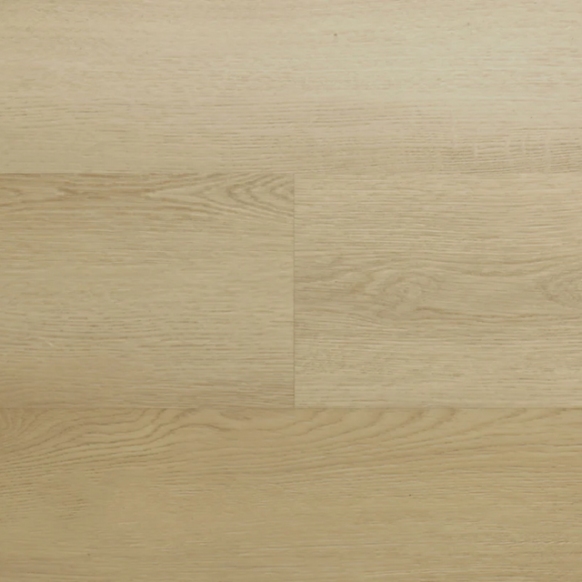 Topview van Hebeta Clermont XL Plank - Naturel eiken gerookt - 23 cm x 153,2 cm vloer in naturel licht eiken met rechte strook motief.
