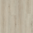 Topview van Hebeta Progress XL Plank - Naturel eiken licht - 25 cm x 153 cm vloer in licht eiken met rechte strook motief.