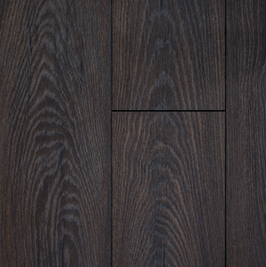 Topview van Hebeta laminaat - Organic eiken donker gerookt- klik vloer in donker eiken met rechte strook motief.