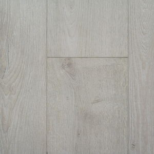 Topview van Hebeta laminaat - Organic eiken naturel - klik vloer in grijs eiken met rechte strook motief.