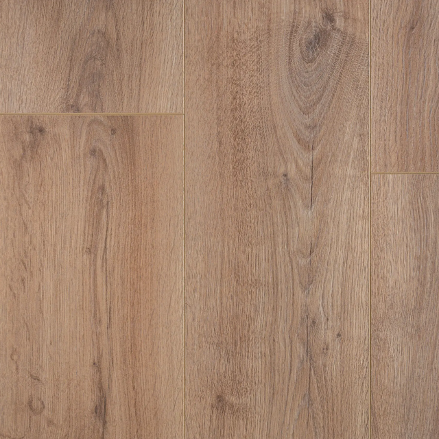 Topview van Hebeta laminaat - Organic eiken robust - klik vloer in robuust eiken met rechte strook motief.