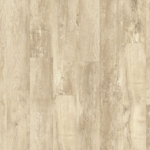 Topview van Moduleo Layred Country Oak vloer in beige eiken met rechte strook-motief
